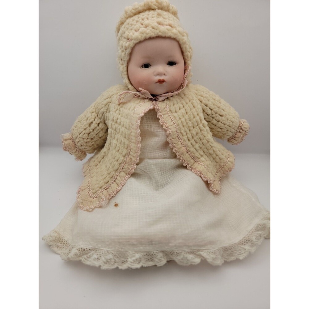 Antique Armand Marseille AM  Dream Baby 11" German Porcelain Doll Soft Body